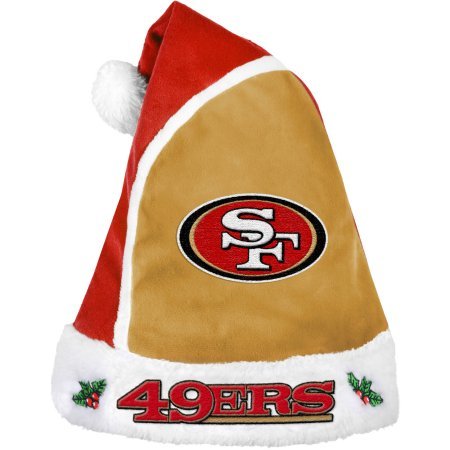 San Francisco 49ers Thematic Santa Hat 