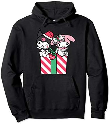 MademarkMy Melody and Kuromi Christmas Gift Hoodie Pullover HoodieOEKO-TEX STANDARD 100