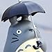 Maggift Totoro with Umbrella Statue 4inch My Neighbor Totoro Figure Decoration