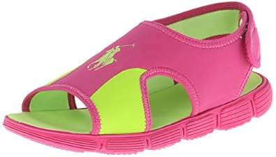 pink ralph lauren sliders