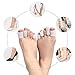 18 Pieces Gel Toe Protector 3 Different Size Gel Toe Sleeves for Cushion Corns, Blisters, Calluses, Toes and Fingers, Prevents Rubbing, Pressure (Small Size Gel Toe Tube, 18 Pieces)