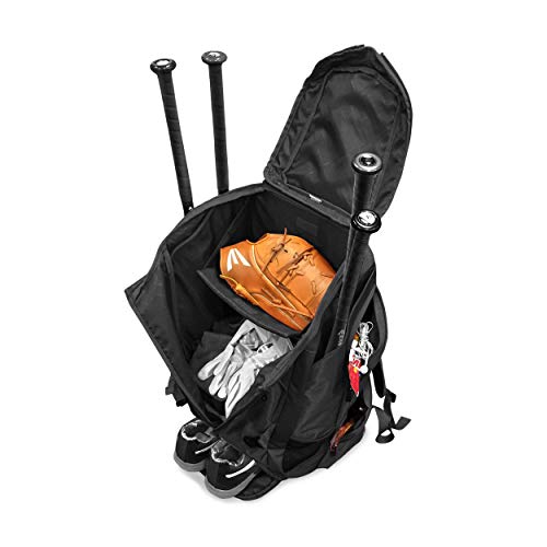 EASTON PRO X Bat & Equipment Backpack Bag, Red