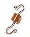 Tip-Top Garden Supply Copper Hummingbird Feeder Ant Trap, Bug Trap, Ant Guard, Ant Moat (3, Natural Copper)