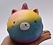 3 pcs unicorn jumbo squishies slow rising cute scented pack toys,for stress relief animal squishy ibloom toy by Hevout