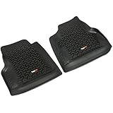 Rugged Ridge All-Terrain 12920.11 Black Front Row Floor Liner For Select Jeep Wrangler Models
