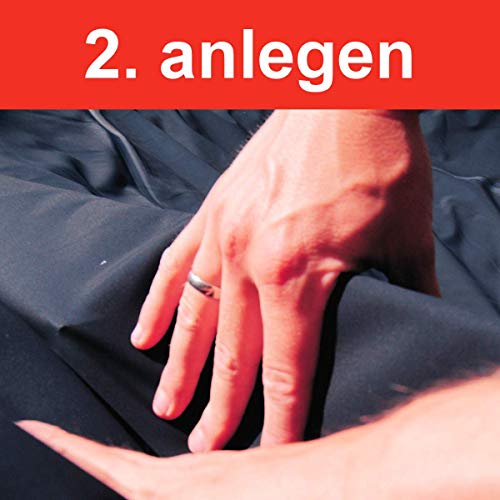 Firestone Teichfolie EPDM PondEasy vulkanisiert, schwarz 0,8 mm - Zuschnitt 3 x 2 m – Bild 4