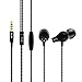 Apie in-Ear Headphones Earbuds High Resolution Heavy Bass（Black
