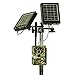 Elusive Wildlife Reaktor Universal Solar Power Pack for Security Camera, Trail Camera, Game Camera Compact Solar Panel with Rechargeable Battery & Mounting Bracket for Hunters 3 watt Panel, 12V, 6V