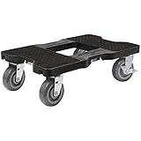 Snap-Loc1800 LB Super-Duty Black (USA!) with Steel Frame, 6 inch Casters and Optional E-Strap Attachment