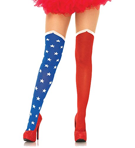 Adult size Hero Tights - Wonder Woman - Stars and Stipes