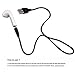 Mini Wirelesss Bluetooth Headset In-Ear Single Left Earbuds 4.1 for Iphone 7 7Plus 6 6s 6s Plus Android Phone(white)