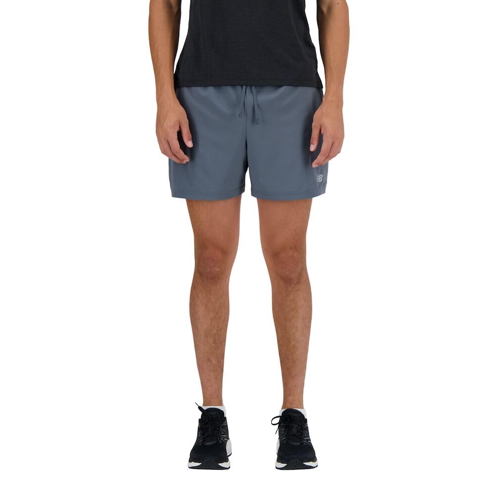 New Balance Men’s Sport Essentials Short 5″, Graphite, Large