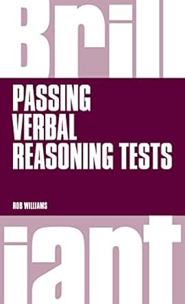 Brilliant Passing Verbal Reasoning Tests Everything You