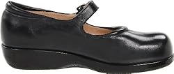 SoftWalk Women's Flats, Black Soft Leather, 8.5