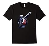 Men's Overwatch Soldier: 76 Vigilante Spray Tee Shirt Medium Black