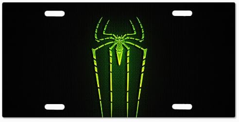 Monster Spiderman Amazed v14 Vanity License Plate