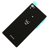 RBC Battery Back Door Glass Cover Replacement For Sony Xperia Z3V Verizon D6708 - Black