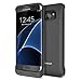 Galaxy S7 Edge Battery Case, Trianium Atomic S Pro Charging Battery Pack for Samsung Galaxy S7 Edge 5000mAh Extended Fast Charger [Quick Charge Compatible] Protective Case Power Pack Juice Bank-Black