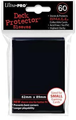 Ultra Pro Deck Protectors Solid - Small Size - Black