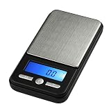 American Weigh Scale Ac-650 Digital Pocket Gram Scale, Black, 650 G X 0.1 G