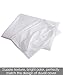 NTBAY 3 Pieces Duvet Cover Set Solid Color Microfiber with Hidden Zip(Twin, White)