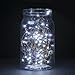 Micro LED Fairy Light 20 Foot 6m 60 Bring LED Battery Operated for Wedding, Christmas, Special Occasions (White)