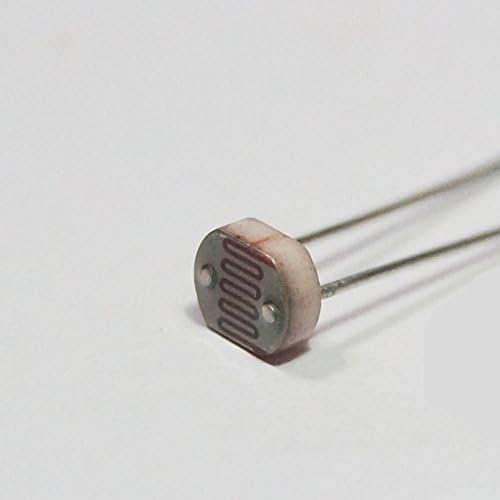 50pcs Photoresistor Photoconductive Cell Light Dependent Resistor 20-30K LDR 5mm Ceramic Pacakge
