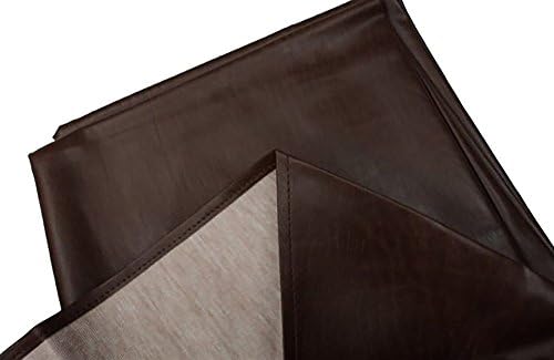 8' Brown Pool Table Cover - Fitted