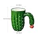 Novelty Ceramic Cactus Mugs Funny Coffee Mug Handmade 14 OZ