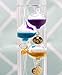JulWhisper Galileo Thermometer, 7 Multi-Colored Spheres, Display in Fahrenheit and Celsius, 64 to 84F(16 to 28 Celcius) - 11
