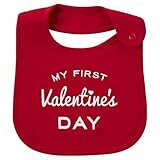 Carter's Just One You My First Valentine's Day Baby Bib