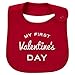 Carter's Just One You My First Valentine's Day Baby Bib