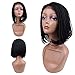HAIR WAY Box Braided Wigs Bob Lace Front Wig for Black Women Glueless Short Bob Braided Lace Wig with Baby Hair for Daily Wear Half Hand Tied 12inches #1