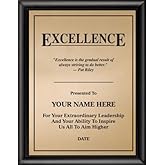 Crown Awards Making The Difference Motivational Plaque, 7x9 Custom Engraved Recognition Award