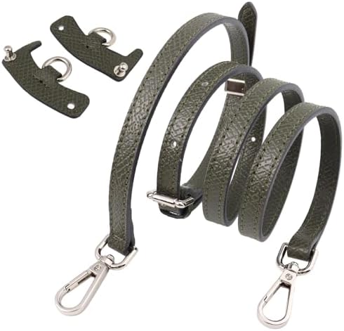 Green Leather Strap Cross Body Purse Strap Replacement COLSEEY
