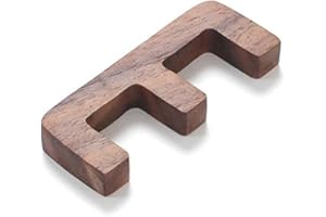 HQCHOOSE 3" Walnut Wood Letters for Wall Decor – Premium Decorative Alphabet Letters for DIY Crafts, Weddings, Parties, Home,