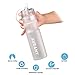 AURANY Mist Spray Water Bottle, Sport Anti-Leak Drinking Water Bottle with Mist Hydration 20oz (White)