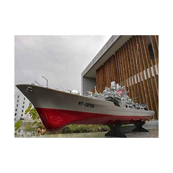 2.4G großes funkgesteuertes Kriegsschiff Schlachtschiff RC Schiff 30.7 Zoll Gehen auf dem Wasser Seen Pool Flüsse Hobby… – Bild 8