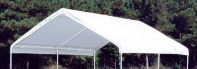 Canopy Replacement Drawstring Cover in White 764802