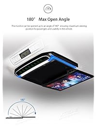 XTRONS   Reproductor digital TFT de 10,2 pulgadas con pantalla 1080P y puerto HDMI