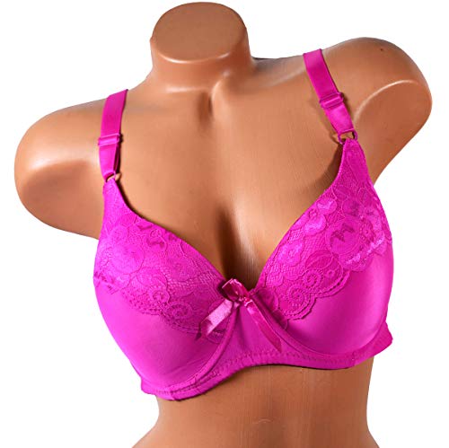 Viola's Secret Women Bras 6 Pack of Bra D Cup DD Cup DDD Cup (36D)
