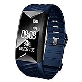 Willful Fitness Tracker, Fitness Watch Heart Rate Monitor Watch Pedometer Waterproof with Step Counter,Calories,Sleep Monitor,Alarms,Music Control,Call SMS SNS Notice for Men Women Kids Blue