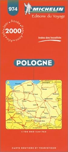 Download Pologne : Index des localités. Carte numéro 974 - échelle 1/700000 1 cm=7 km PDF