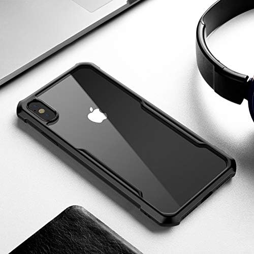 XUNDD Beetle Series Shockproof TPU Protective Case Case for iPhone X/XS Durable (Color : Black)