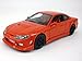 NEW 1:24 DISPLAY WELLY COLLECTION - RED NISSAN SILVIA S-15 Diecast Model Car By Welly