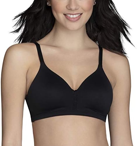 Vanity Fair Women S Beyond Comfort Seamless Back Wireless Bra Full Coverage Black 36b Amazon Sg Fashion