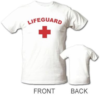 LIFEGUARD T-SHIRT FRONT - WHITE - MEDIUM