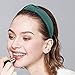 Wide Headbands Knot Turban Headband Plain Fashion Elastic Hairband Head Wrap Hair Hoops for Women and Girls, 8Pcs(8Colors)