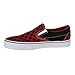 Vans Unisex Adult Checkerboard Slip-On Black/Formula One Red Check VN000EYE36M Mens 7.5, Womens 9