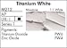 Grumbacher Max Water Miscible Oil Paint, 37ml/1.25 oz, Titanium White